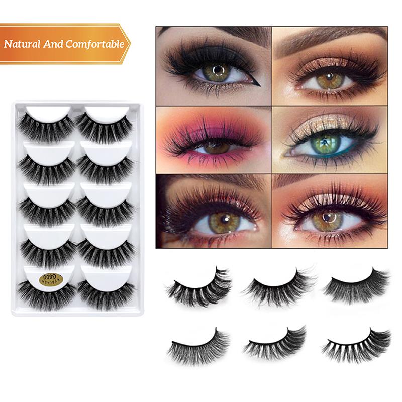 5Pairs 3D Mink Hair False Eyelashes Dramatic Volume Fake Lashes Makeup Natural Long Eye Lashes Extension Beauty Wispy eyelashes
5Pairs 3D Mink Hair False Eyelashes Dramatic Volume Fake Lashes Makeup Natural Long Eye Lashes Extension Beauty Wispy eyelashes