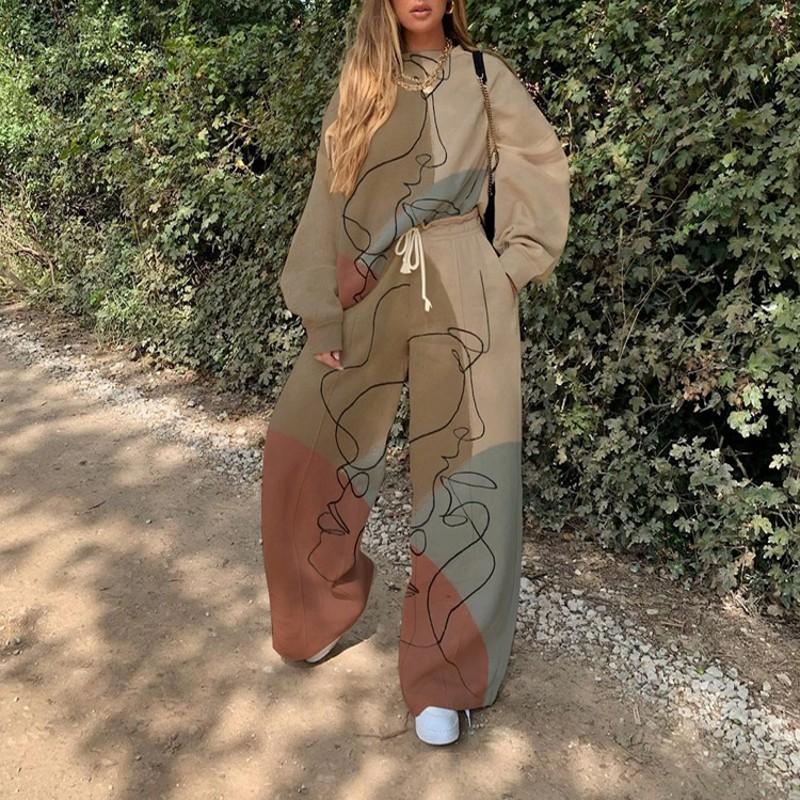 2020 African Sets For Women Sweatshirt Pants Suit Print Elastic Sweatshirt + Lace-Up Sweatpants Dashiki Suit Kniting Casual, Multi
2020 African Sets For Women Sweatshirt Pants Suit Print Elastic Sweatshirt + Lace-Up Sweatpants Dashiki Suit Kniting Casual, Multi