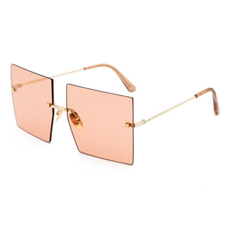 new fashion oversized square sunglasses women 2020 rimless ocean lens sun glasses vintage metal shade mirror UV400
new fashion oversized square sunglasses women 2020 rimless ocean lens sun glasses vintage metal shade mirror UV400