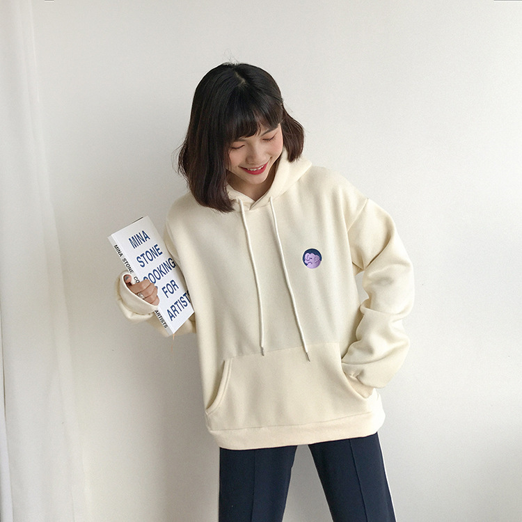 Female Animal Embroidered Women's Hoodies 2021 Autumn Sweatpants with Hoodie Pullovers Fo7c, Beige
Female Animal Embroidered Women's Hoodies 2021 Autumn Sweatpants with Hoodie Pullovers Fo7c, Beige