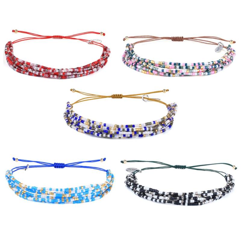 KELITCH New Mixed Miyuki Multilayered Strand Wrap Beaded Bracelets Boho Handmade Delicate Bangles Charm Women Jewelry 2020
KELITCH New Mixed Miyuki Multilayered Strand Wrap Beaded Bracelets Boho Handmade Delicate Bangles Charm Women Jewelry 2020