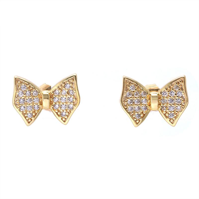 fashion Cubic Zirconia Gold Bow Stud Earrings Luxury Band Design Classics Earrings For Women And Girls Fashion Jewelry 2021
fashion Cubic Zirconia Gold Bow Stud Earrings Luxury Band Design Classics Earrings For Women And Girls Fashion Jewelry 2021