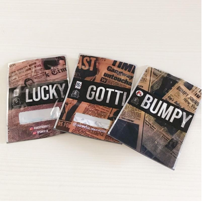 BackPack Boyz LUCKY GOTTI Bumpy Mylar Bag Packaging Newspaper Bags Childproof Packbackboyz packing High qualitygtyiku
BackPack Boyz LUCKY GOTTI Bumpy Mylar Bag Packaging Newspaper Bags Childproof Packbackboyz packing High qualitygtyiku