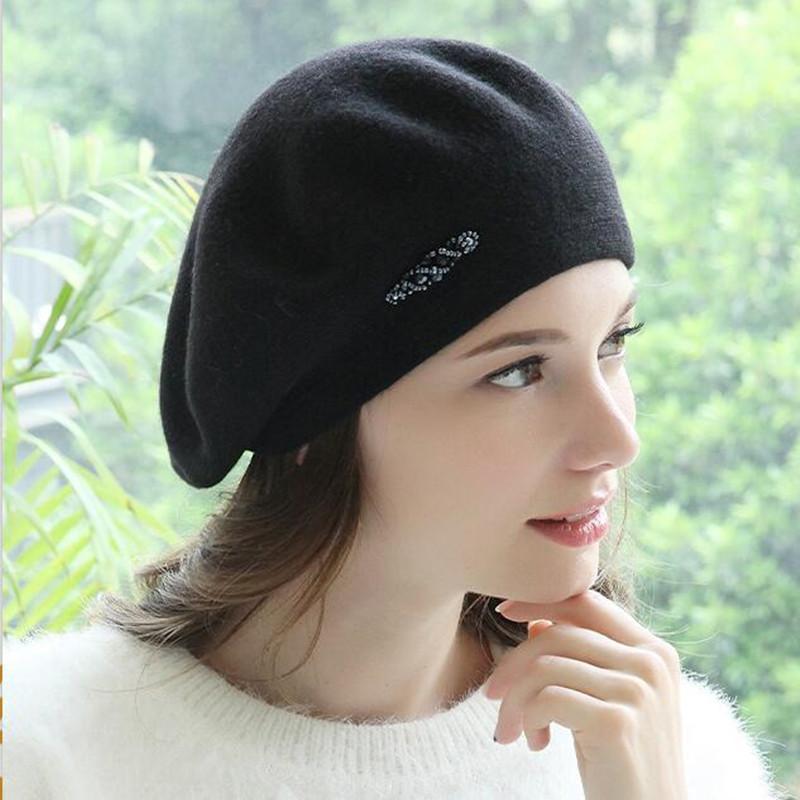 H7778 Women Beret Hat Female Autumn Winter Warm Thick Wool Knitted Cap Korean High Quality Fashion Simple Casual Shopping Hats1, Black
H7778 Women Beret Hat Female Autumn Winter Warm Thick Wool Knitted Cap Korean High Quality Fashion Simple Casual Shopping Hats1, Black