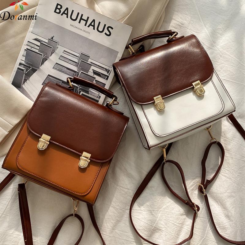 DORANMI Korean Style Schoolbag Women's Backpack 2021 New Spring Panelled Rucksack Female Book Shoulder Back Bag Mochila SB154, Beige
DORANMI Korean Style Schoolbag Women's Backpack 2021 New Spring Panelled Rucksack Female Book Shoulder Back Bag Mochila SB154, Beige