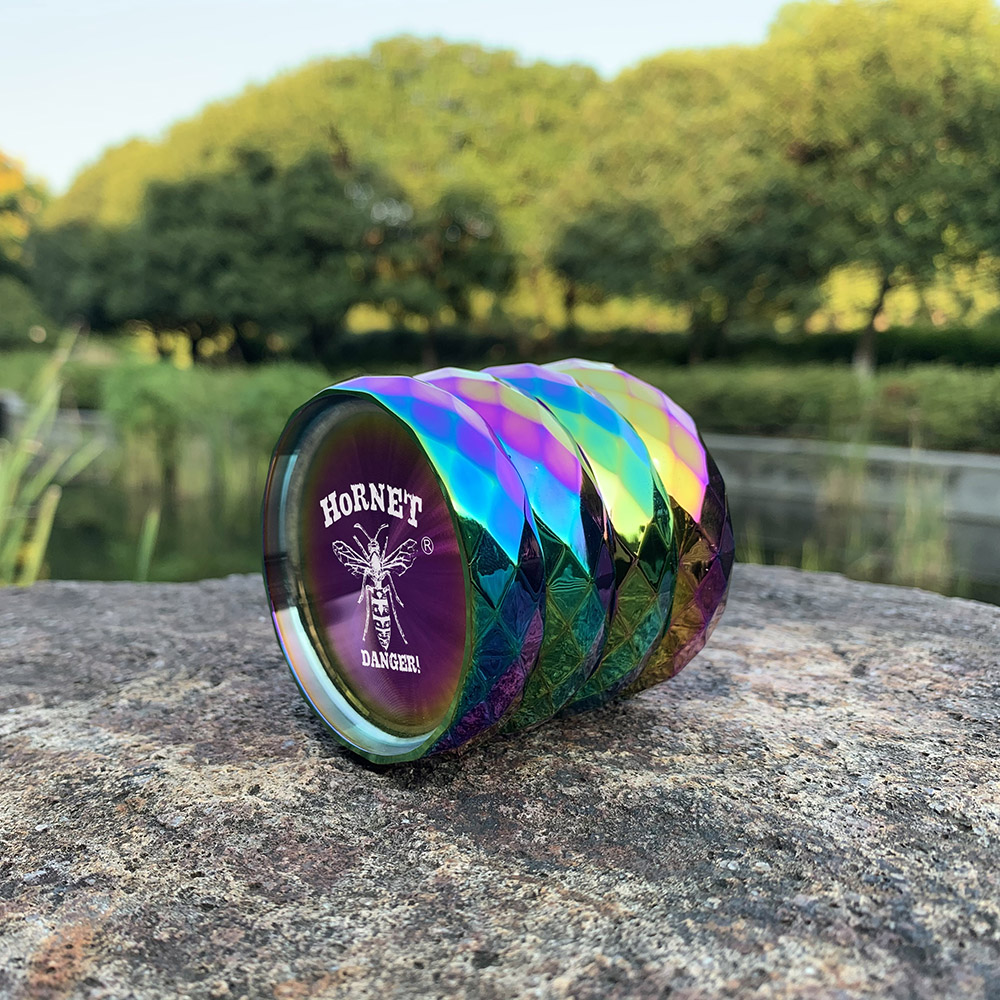 HORNET 4 Layers 63mm Zinc Alloy Tobacco Herb Grinder Diamond Shape Herbal Smoking Grinders Smoker Accessories
HORNET 4 Layers 63mm Zinc Alloy Tobacco Herb Grinder Diamond Shape Herbal Smoking Grinders Smoker Accessories