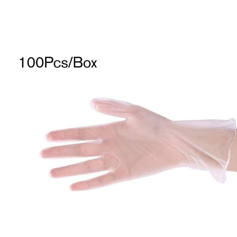 100pcs/Set Protection Gloves Transparent PVC Disposable Gloves Dishwashing Latex Rubber Garden Universal
100pcs/Set Protection Gloves Transparent PVC Disposable Gloves Dishwashing Latex Rubber Garden Universal