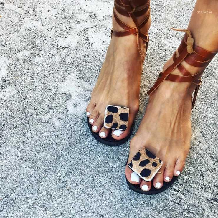 ADISPUTENT 2020 Rome Women Sandals Leopard Print Summer Shoes For Woman Flat Women Sandals Womens Summer Shoes Lace up1, Brown
ADISPUTENT 2020 Rome Women Sandals Leopard Print Summer Shoes For Woman Flat Women Sandals Womens Summer Shoes Lace up1, Brown
