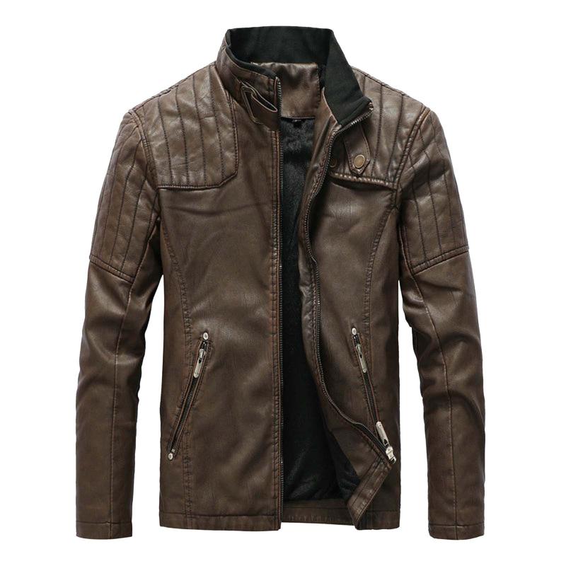 Mens Leather Jackets Motorcycle Fashion Stand Collar Zipper Pockets Male Vintage Pu Coats Biker Faux Leather Fashion Outerwear, Black
Mens Leather Jackets Motorcycle Fashion Stand Collar Zipper Pockets Male Vintage Pu Coats Biker Faux Leather Fashion Outerwear, Black