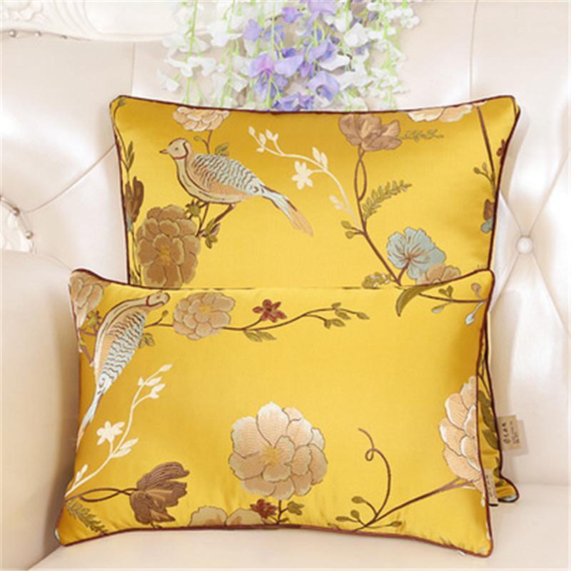 Birds Flowers Embroidery Soft Cushion Cover Chinese Style Throw Pillowcase Plant Waist Pillow Cover Home Restaurant Decoration1, Veemi 02
Birds Flowers Embroidery Soft Cushion Cover Chinese Style Throw Pillowcase Plant Waist Pillow Cover Home Restaurant Decoration1, Veemi 02