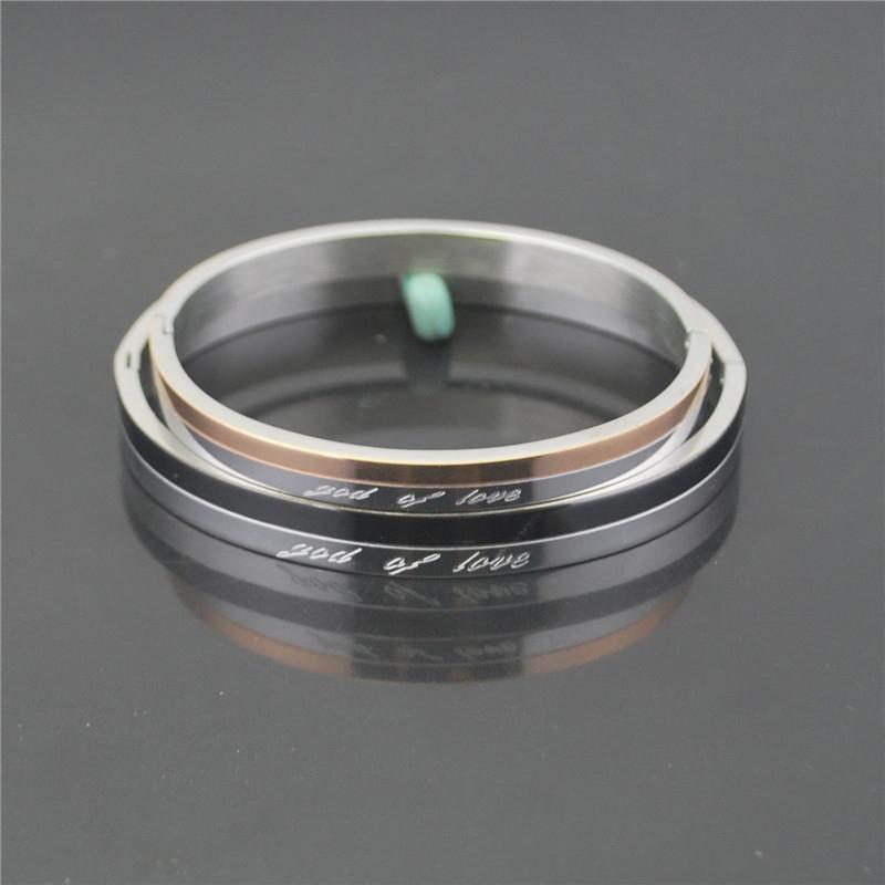 Boho Jewelry Romantic Love Letter Couple Bracelets for Women Bijoux Fashion 8mm Stainless Steel Men Bangles Valentine's Day Gift
Boho Jewelry Romantic Love Letter Couple Bracelets for Women Bijoux Fashion 8mm Stainless Steel Men Bangles Valentine's Day Gift