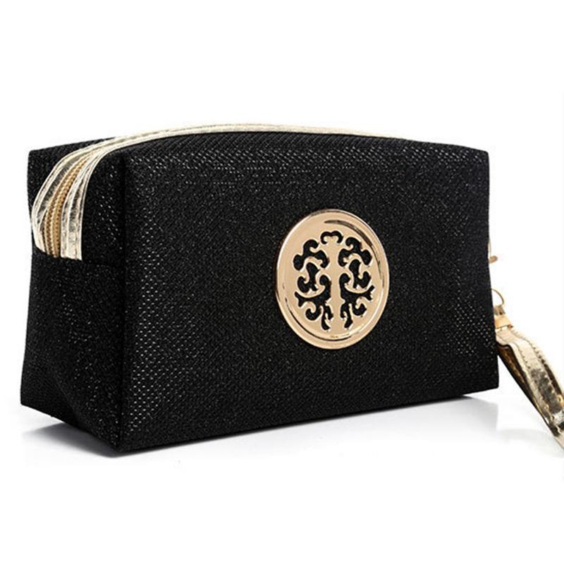 Paillette Cosmetic Bag Zipper Makeup Case Bag for Women Toiletry Beauty Wash Pouch Storage Organizer Girl, Black
Paillette Cosmetic Bag Zipper Makeup Case Bag for Women Toiletry Beauty Wash Pouch Storage Organizer Girl, Black