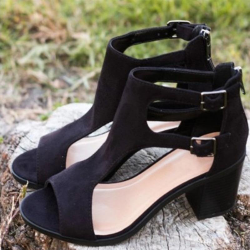 2021New Thick Heel Sandals Women's Summer Fish Mouth Women's Shoes Soft Leisure High Heels Black Mother Shoes Women
2021New Thick Heel Sandals Women's Summer Fish Mouth Women's Shoes Soft Leisure High Heels Black Mother Shoes Women