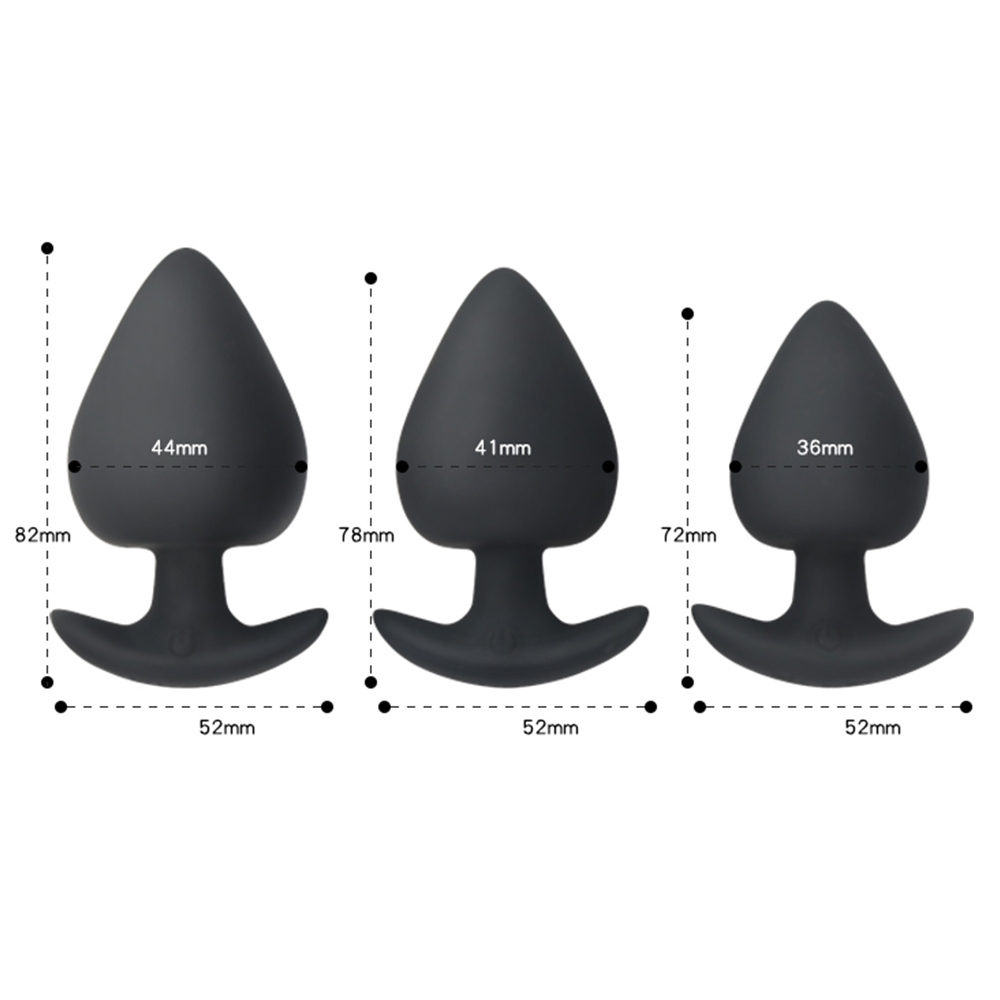 Vibrating Butt Plug Silicone Rechargeable Anal Vibrator with Remote Control 10 Modes Anal Sex Toys for Men Women and Couples Y201118 - view 4
