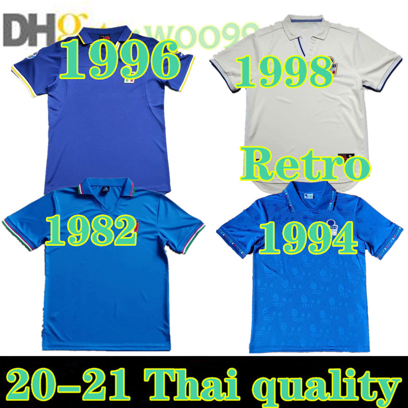 Italy 1982 1986 1994 1996 98 World Cup Retro soccer jerseys home blue Massaro Rossi Vialli football shirts Galderisi Maglia da calcio Fanna, Black;yellow
Italy 1982 1986 1994 1996 98 World Cup Retro soccer jerseys home blue Massaro Rossi Vialli football shirts Galderisi Maglia da calcio Fanna, Black;yellow