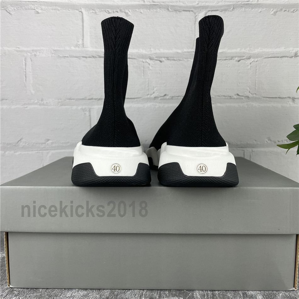 Men Women Casual Sock Shoes SPEED 2.0 Sports Knitted Stretch Sneakers Speed Trainer gdxtyyi Comfort Black White Oreo Shoe with Box
Men Women Casual Sock Shoes SPEED 2.0 Sports Knitted Stretch Sneakers Speed Trainer gdxtyyi Comfort Black White Oreo Shoe with Box