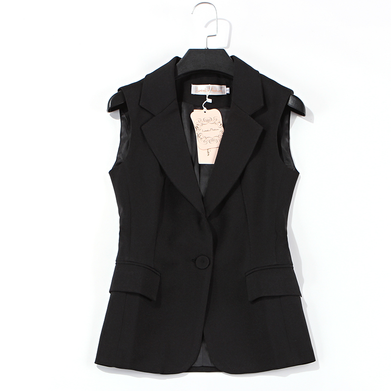 Suit vest suit female professional shorts twopiece fashion casual red sleeveless jacket 2019 summer new women's clothing T200818