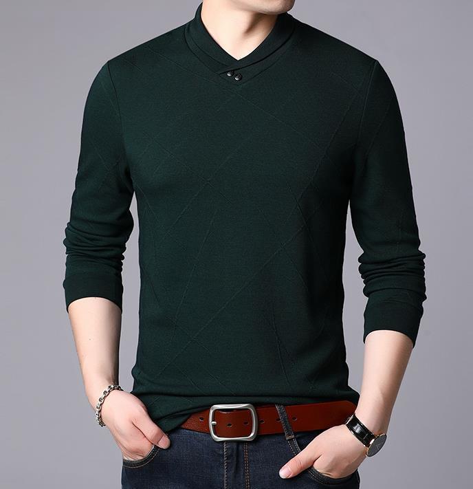 new spring and autumn tops tees long-sleeved sweater men pxmy49 201118