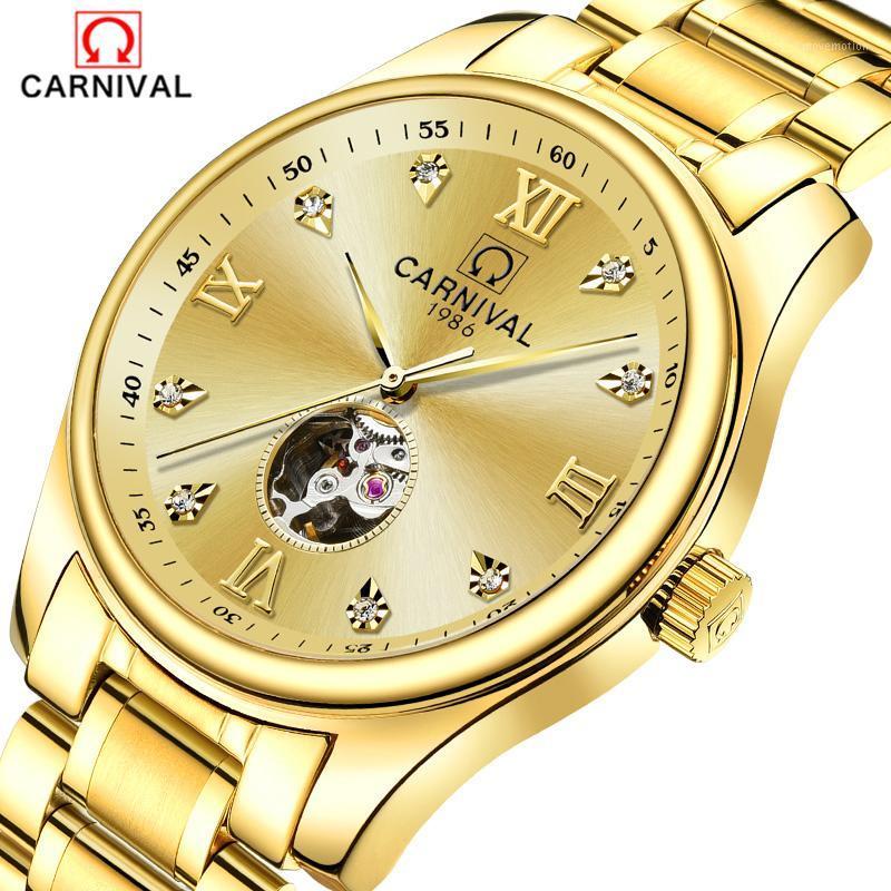 2020 Carnival Men Watches Automatic Self-wind Watch Men Sapphire reloj hombre Skeleton clock Diamond Switzerland1, Color 01
2020 Carnival Men Watches Automatic Self-wind Watch Men Sapphire reloj hombre Skeleton clock Diamond Switzerland1, Color 01