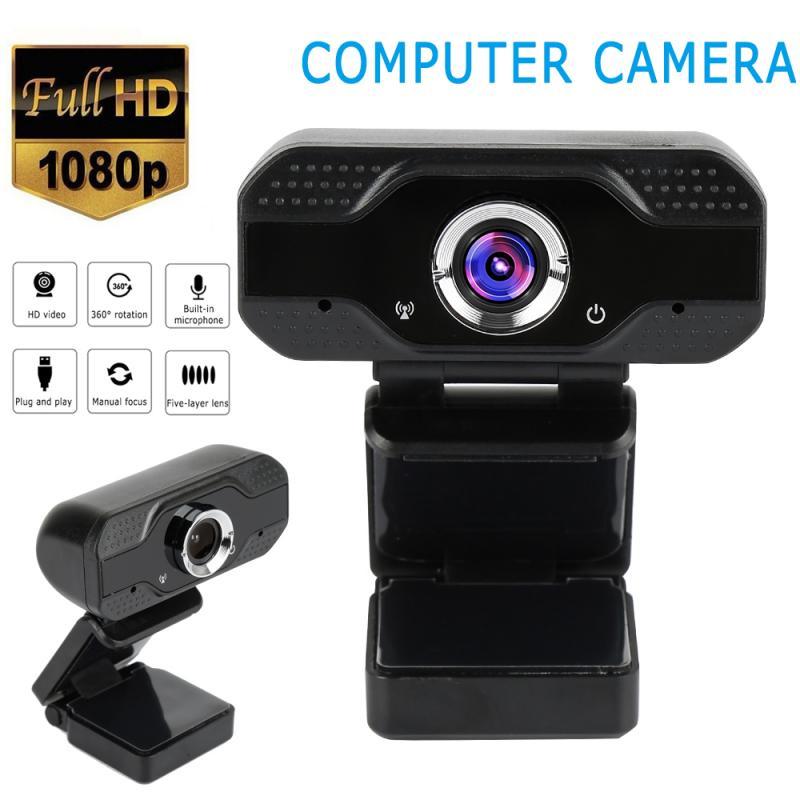 1080P Web Cam HD Camera Webcam with Mic Microphone for Computer Laptop Notebook + Computer camera with anti-voyeur lens cover
1080P Web Cam HD Camera Webcam with Mic Microphone for Computer Laptop Notebook + Computer camera with anti-voyeur lens cover