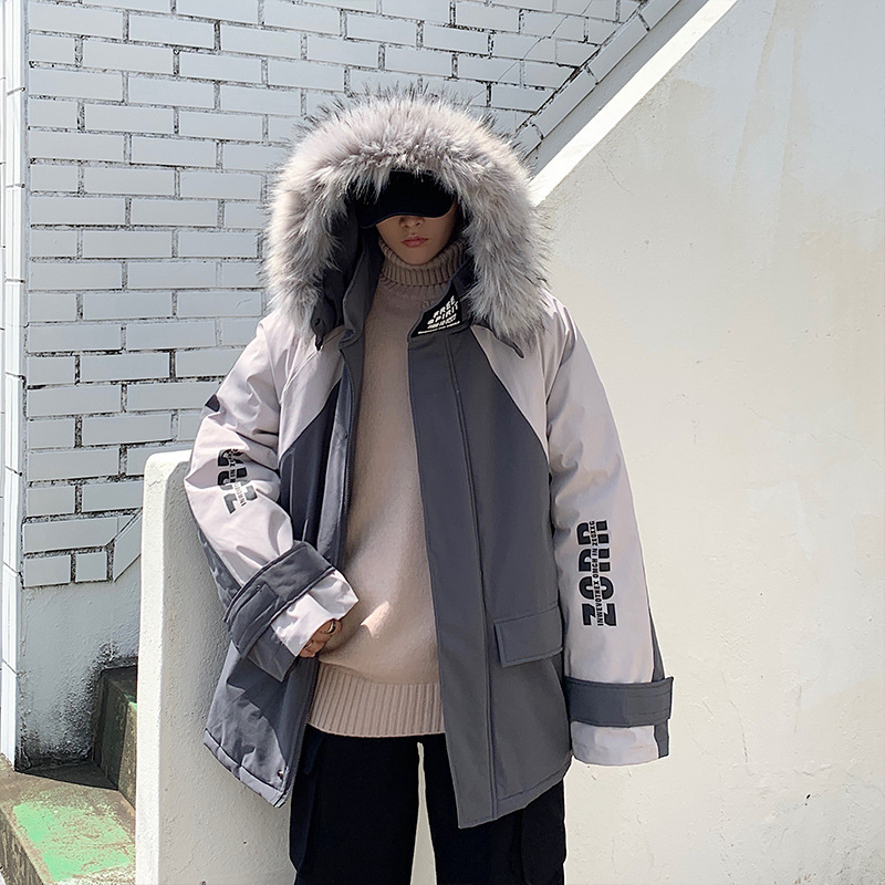 2021 The New Fat Warmth Man-skin Turtleneck Winter Cotton Hoodie Quilted in Fashion Strike Size Big Job Done with Jacket Eifa, Gray
2021 The New Fat Warmth Man-skin Turtleneck Winter Cotton Hoodie Quilted in Fashion Strike Size Big Job Done with Jacket Eifa, Gray