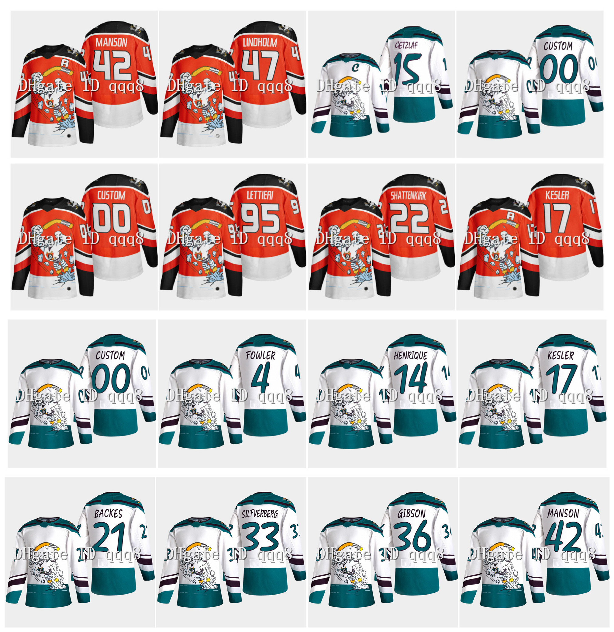 Reverse Retro Anaheim Ducks Jersey 15 Ryan Getzlaf 17 Ryan Kesler 42 Josh Manson 9 Paul Kariya 8 Teemu Selanne 33 Jakob Silfverberg Hockey, Men's size s-xxxl
Reverse Retro Anaheim Ducks Jersey 15 Ryan Getzlaf 17 Ryan Kesler 42 Josh Manson 9 Paul Kariya 8 Teemu Selanne 33 Jakob Silfverberg Hockey, Men's size s-xxxl