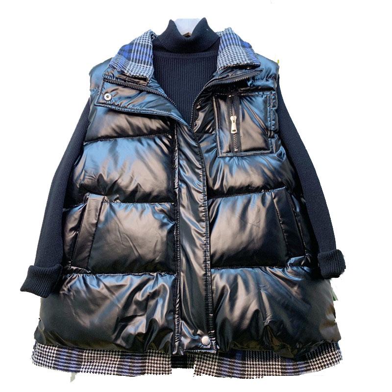Cotton Waterproof Vest 2021 Winter Loose Waistcoat Spring Vest Jacket Cotton Padded Jacket Sleeveless Female Winter Waistcoat, Black
Cotton Waterproof Vest 2021 Winter Loose Waistcoat Spring Vest Jacket Cotton Padded Jacket Sleeveless Female Winter Waistcoat, Black