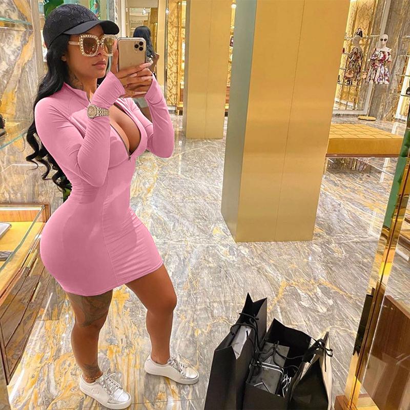 Sexy Plus Size Bodycon Mini Dress Long Sleeve Fall Clothes for Women Fashion Oversized Vestidos Night Party Club Dresses, Black
Sexy Plus Size Bodycon Mini Dress Long Sleeve Fall Clothes for Women Fashion Oversized Vestidos Night Party Club Dresses, Black