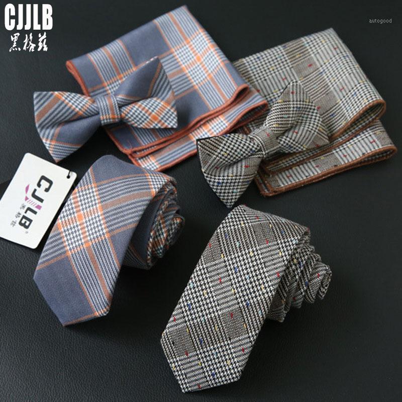 Neck Ties Tie Set For Men 100% Cotton Designer Skinny Mens Striped Plaid Pocket Square Handkerchief Butterfly Bow Lots1
Neck Ties Tie Set For Men 100% Cotton Designer Skinny Mens Striped Plaid Pocket Square Handkerchief Butterfly Bow Lots1