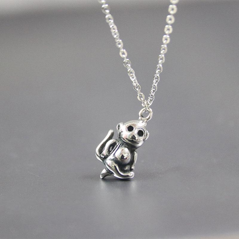 1pc DIY Vintage 3D Monkey Stainless Steel Custom Necklace Chinese Culture Animal Zodiac Necklace Men Women Memorial Jewelry
1pc DIY Vintage 3D Monkey Stainless Steel Custom Necklace Chinese Culture Animal Zodiac Necklace Men Women Memorial Jewelry