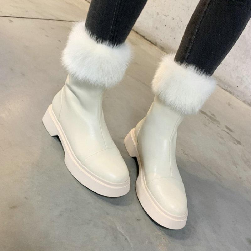 Sianie Tianie Genuine Natural Leather Russian Winter Super Warm Woman Shoes Real Fur Plush Inside Platform Womens Snow Boots, Beige
Sianie Tianie Genuine Natural Leather Russian Winter Super Warm Woman Shoes Real Fur Plush Inside Platform Womens Snow Boots, Beige