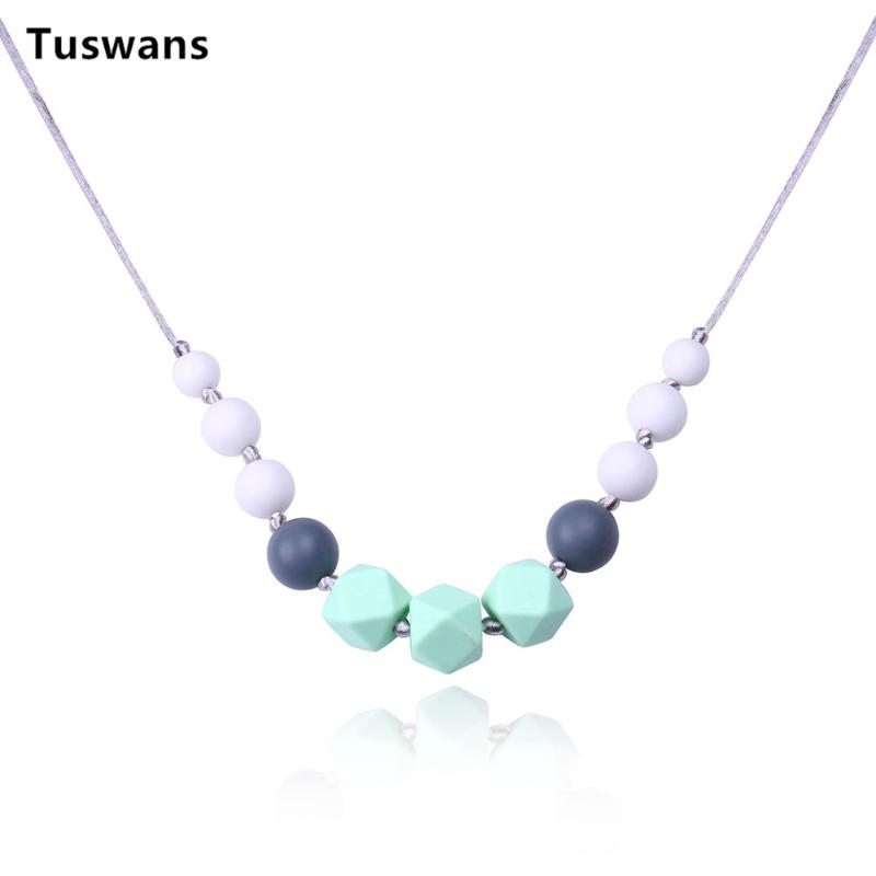 BPA Free Beads & Geometric Grade Silicone Beads Necklace Teething Baby Nursing Teether Necklace Silicone(TSSN009
BPA Free Beads & Geometric Grade Silicone Beads Necklace Teething Baby Nursing Teether Necklace Silicone(TSSN009