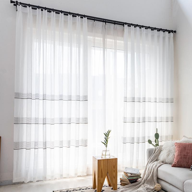 Chicity Solid Jacquard Curtains For Living room Soft Tulle curtain for bedroom and kitchen Window Customized, White
Chicity Solid Jacquard Curtains For Living room Soft Tulle curtain for bedroom and kitchen Window Customized, White