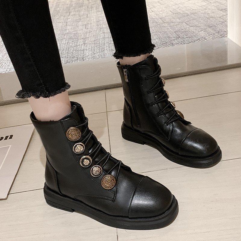 Women Motorcyle Boots 2020 Autumn Winter Shoes Lace Up Casual Shoe Female Metal Riding Booties Low Heels botas mujer Black 8440N1
Women Motorcyle Boots 2020 Autumn Winter Shoes Lace Up Casual Shoe Female Metal Riding Booties Low Heels botas mujer Black 8440N1