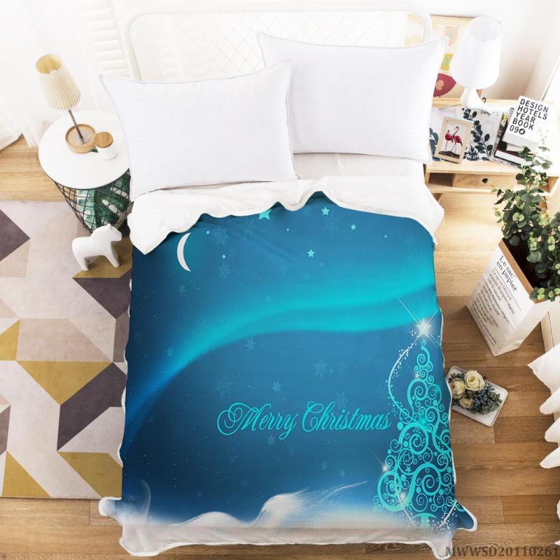 Happy Christmas Design Blanket 3D Creative Blanket Soft Fashionable Bedroom Decoration Unique Bed Set
Happy Christmas Design Blanket 3D Creative Blanket Soft Fashionable Bedroom Decoration Unique Bed Set