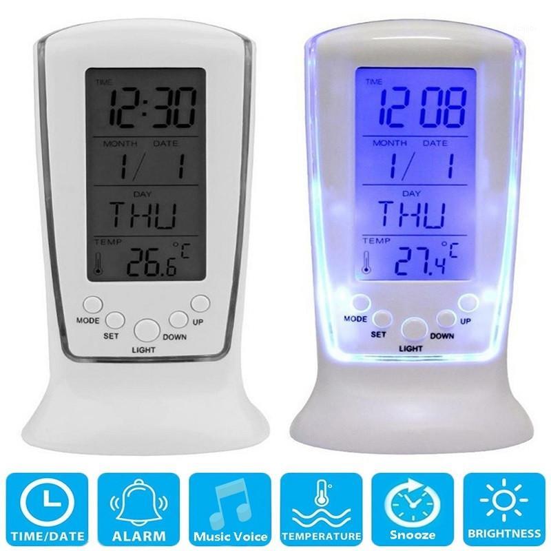 LED Digital LCD Alarm Clock Calendar With Blue Backlight Desk Clock Multifunction Digital Home Decoration1
LED Digital LCD Alarm Clock Calendar With Blue Backlight Desk Clock Multifunction Digital Home Decoration1