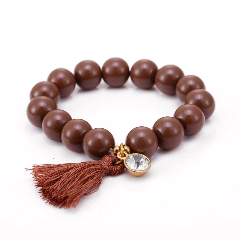 Fine jewelry Tassels bell stone paracord bracelet 1 pulseras mujer beads bracelets bangles accessories FASHION women 
Fine jewelry Tassels bell stone paracord bracelet 1 pulseras mujer beads bracelets bangles accessories FASHION women