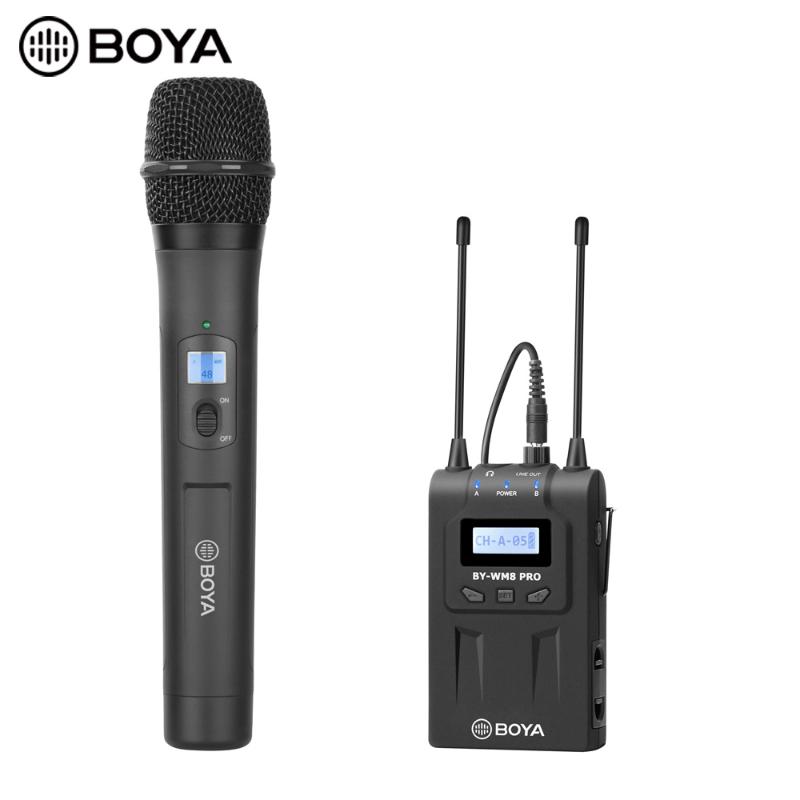 Handheld Wireless Microphone Kit System 48 Channel UHF Mic for DSLR SLR Camera ENG EFP Tiktok Vlog Video Shooting
Handheld Wireless Microphone Kit System 48 Channel UHF Mic for DSLR SLR Camera ENG EFP Tiktok Vlog Video Shooting