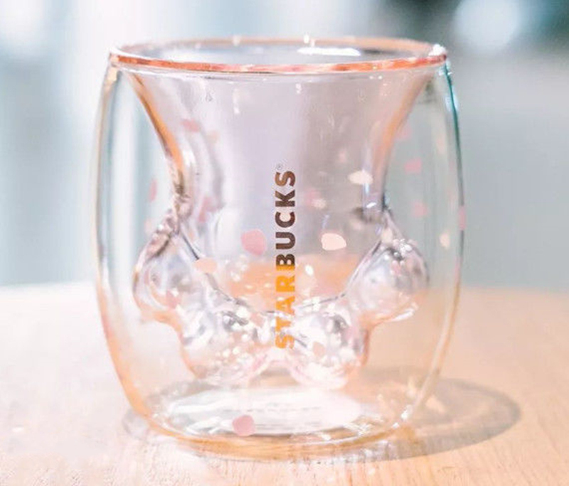 Sakura Cat Paw Mug Cat claw Coffee Mug 2019 Spring Starbucks Limited Eeition Cat Foot Coffee Cup Sakura 6oz, Pink transparent
Sakura Cat Paw Mug Cat claw Coffee Mug 2019 Spring Starbucks Limited Eeition Cat Foot Coffee Cup Sakura 6oz, Pink transparent
