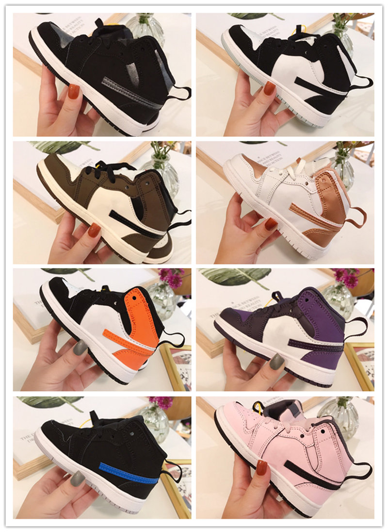 Children Brunet department Mid Cut Little Kids Basketball Shoes Chicago J1s Tree brown black white casual shoes Size 22-37
Children Brunet department Mid Cut Little Kids Basketball Shoes Chicago J1s Tree brown black white casual shoes Size 22-37