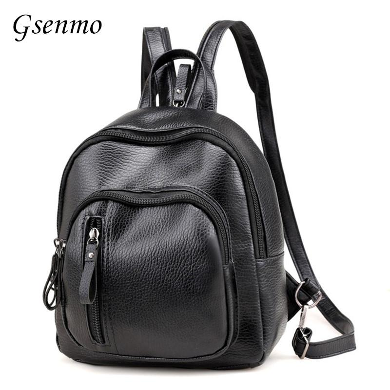 New Travel Backpack Korean Women Female Rucksack Leisure Student School bag Soft PU Leather Women Bag Litchi Pattern Backpack, Black
New Travel Backpack Korean Women Female Rucksack Leisure Student School bag Soft PU Leather Women Bag Litchi Pattern Backpack, Black
