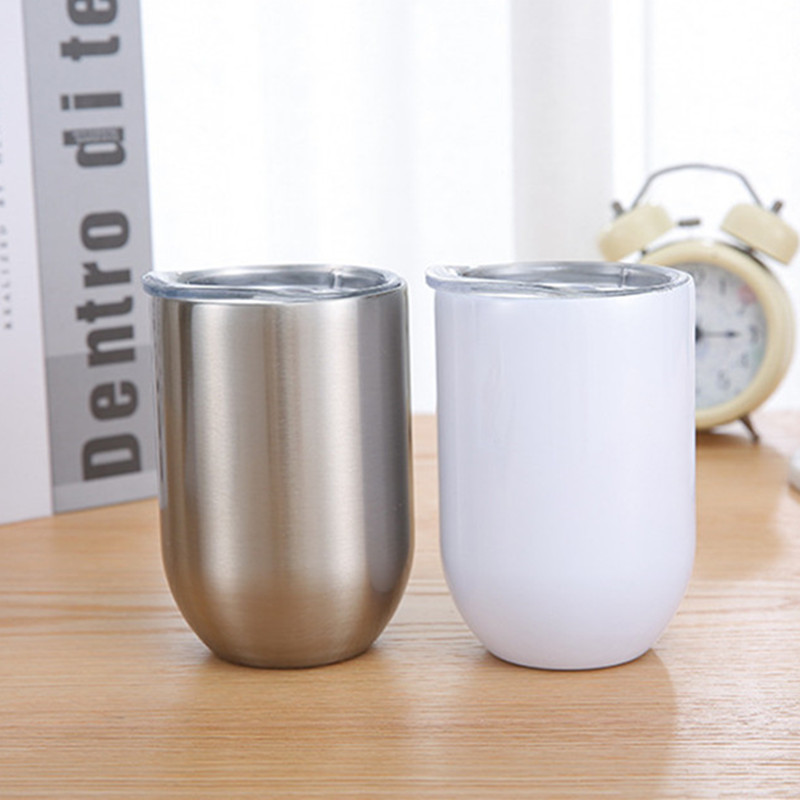 12oz sublimation straight wine tumbler egg shaped Wine Glass double walled stainless steel tumblers for sublimaton customize DIY unique gift
12oz sublimation straight wine tumbler egg shaped Wine Glass double walled stainless steel tumblers for sublimaton customize DIY unique gift