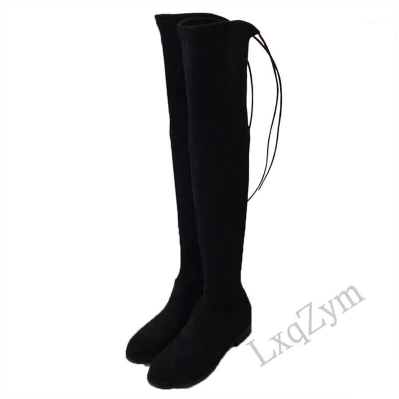 Handmade Long Tube Boots Women Popular Brand Stretch Fabric Lace Up Over The Knee Mid Heels Autumn Winter Fashion Lady Shoes1, As show
Handmade Long Tube Boots Women Popular Brand Stretch Fabric Lace Up Over The Knee Mid Heels Autumn Winter Fashion Lady Shoes1, As show