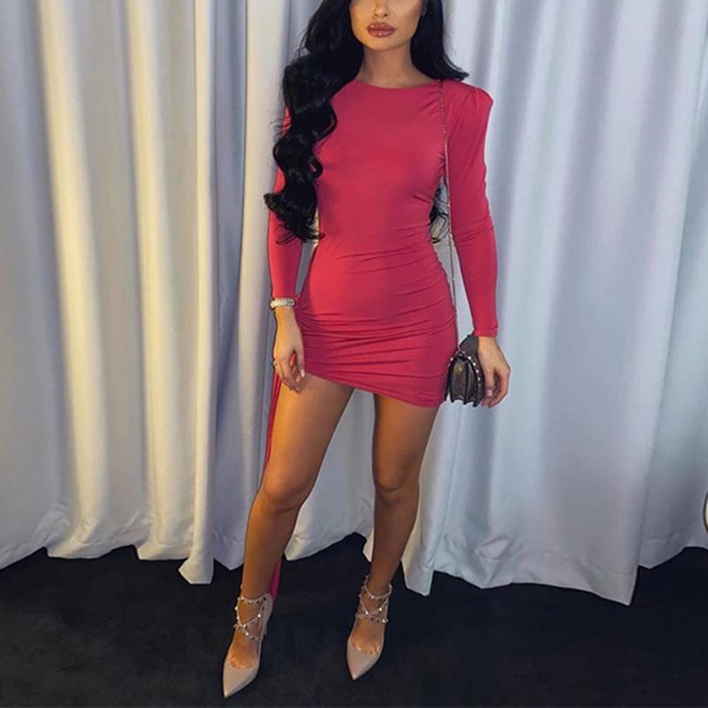 Sexy Club Dress Mini Ultra-short Club Dresses O Neck Bag Hip Lace up Bodycon Woman Dress Long sleeve Evening Wedding Party, Blue
Sexy Club Dress Mini Ultra-short Club Dresses O Neck Bag Hip Lace up Bodycon Woman Dress Long sleeve Evening Wedding Party, Blue