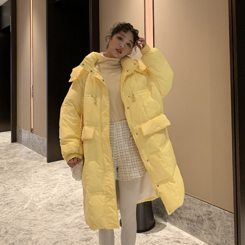 2021 New Female Winter Coats Medium-length on the Knee with Loose Hood Sweet Jacket Puffer White Duck Down Bubble Coat 1D6N, Pink
2021 New Female Winter Coats Medium-length on the Knee with Loose Hood Sweet Jacket Puffer White Duck Down Bubble Coat 1D6N, Pink