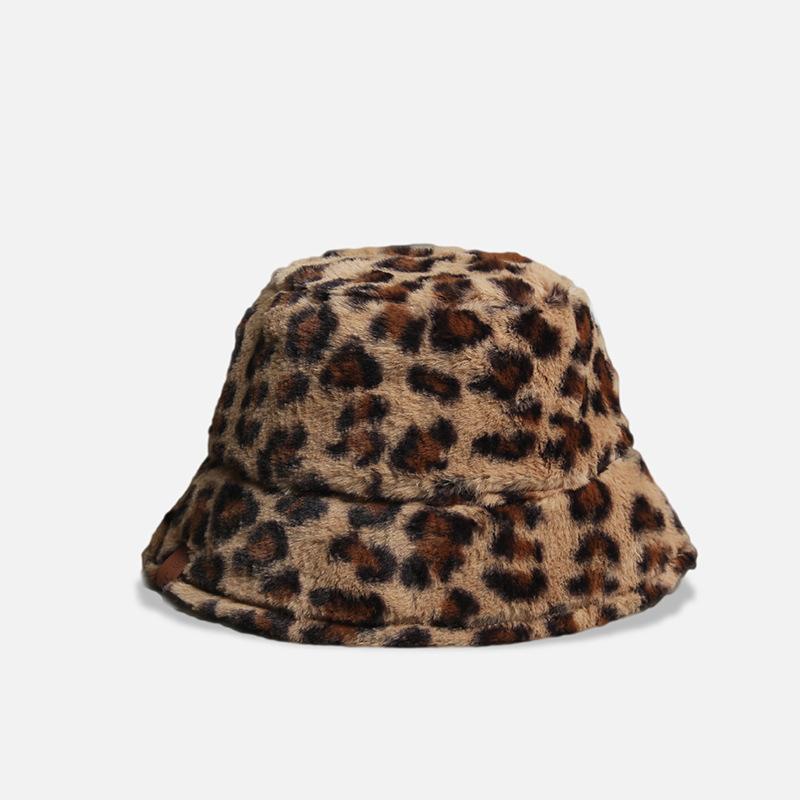 Faux Fur Thicken Ladies Bucket Cap Solid Color Women Winter Hat Black Leopard Plush Warm Girls Fisherman's Hat
Faux Fur Thicken Ladies Bucket Cap Solid Color Women Winter Hat Black Leopard Plush Warm Girls Fisherman's Hat