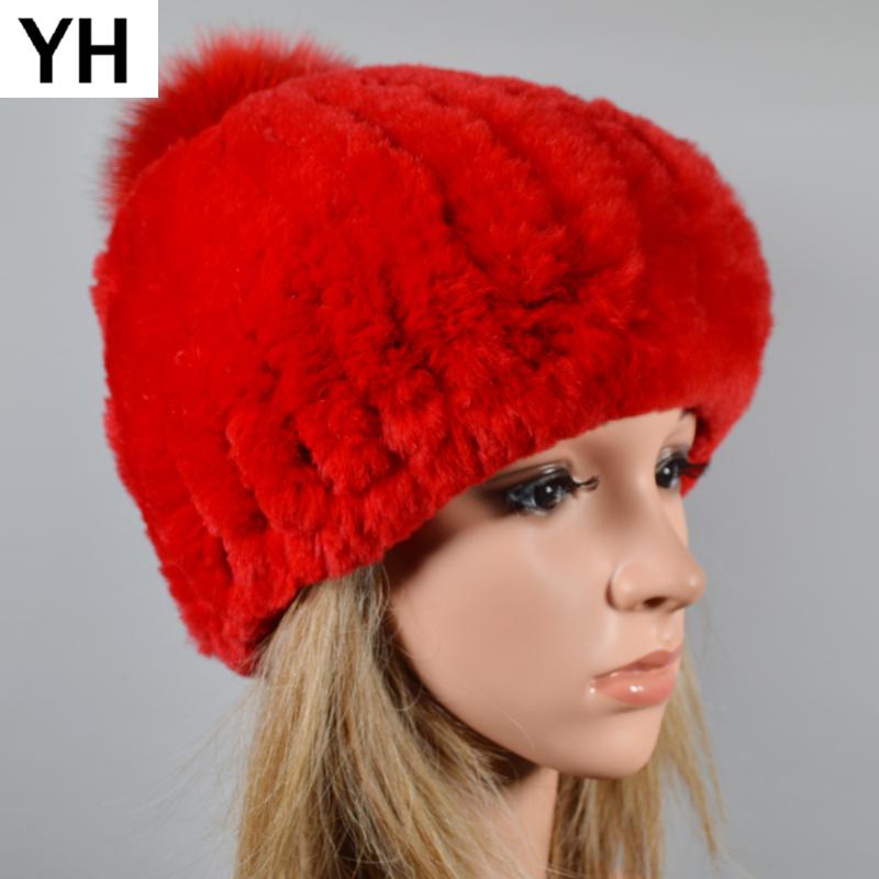 2020 New Real Fur Pompom Ball Hats Women Knit Elastic Natural Rex Fur Beanies Caps Winter Rex Hat Skullies, Black
2020 New Real Fur Pompom Ball Hats Women Knit Elastic Natural Rex Fur Beanies Caps Winter Rex Hat Skullies, Black