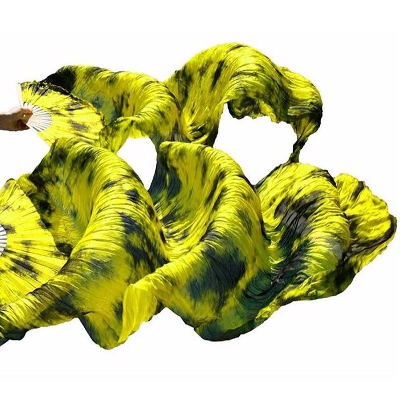 New arrivals 1 pair tie dyed fan veils hand-made belly dance silk fan veil for women, As picture
New arrivals 1 pair tie dyed fan veils hand-made belly dance silk fan veil for women, As picture