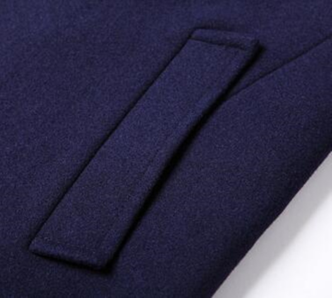 2020 new designers Wool Coat Men Thick Stand Collar Coat Male Fashion Wool Blend Outwear Jacket Smart Casual Trench Plus Size Mens Overcoat