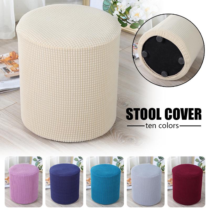 Washable Elastic Round Ottoman Slipcover Footstool Protector Covers Stool Ottoman Poufs Covers Living Room Chair Cover
Washable Elastic Round Ottoman Slipcover Footstool Protector Covers Stool Ottoman Poufs Covers Living Room Chair Cover